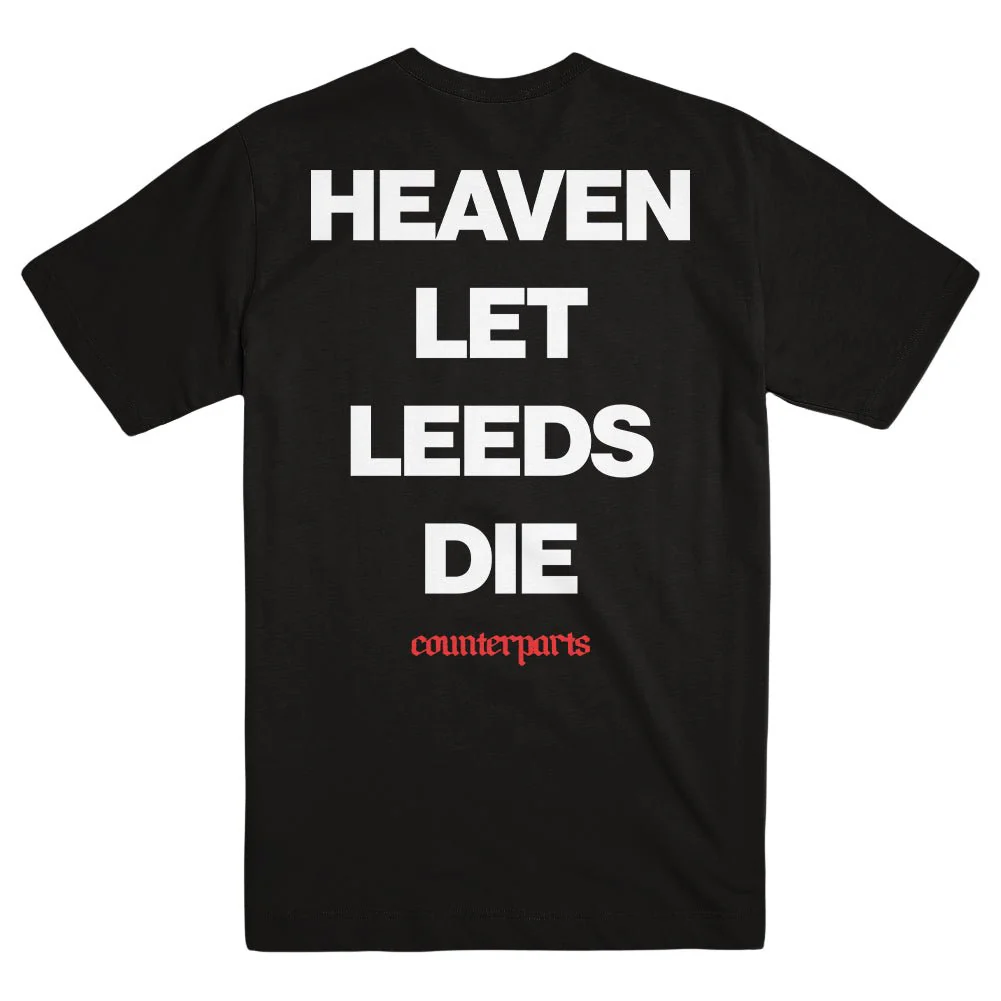 COUNTERPARTS "Heaven Let Leeds Die" T-Shirt - Image 2