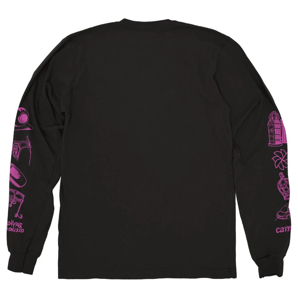 CRIPPLING ALCOHOLISM "Camgirl - Pink" Longsleeve - Image 2