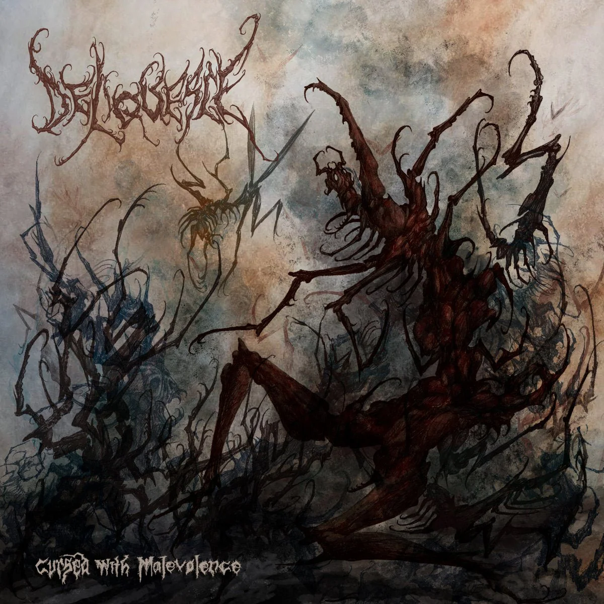 DELIQUESCE "Cursed With Malevolence" LP