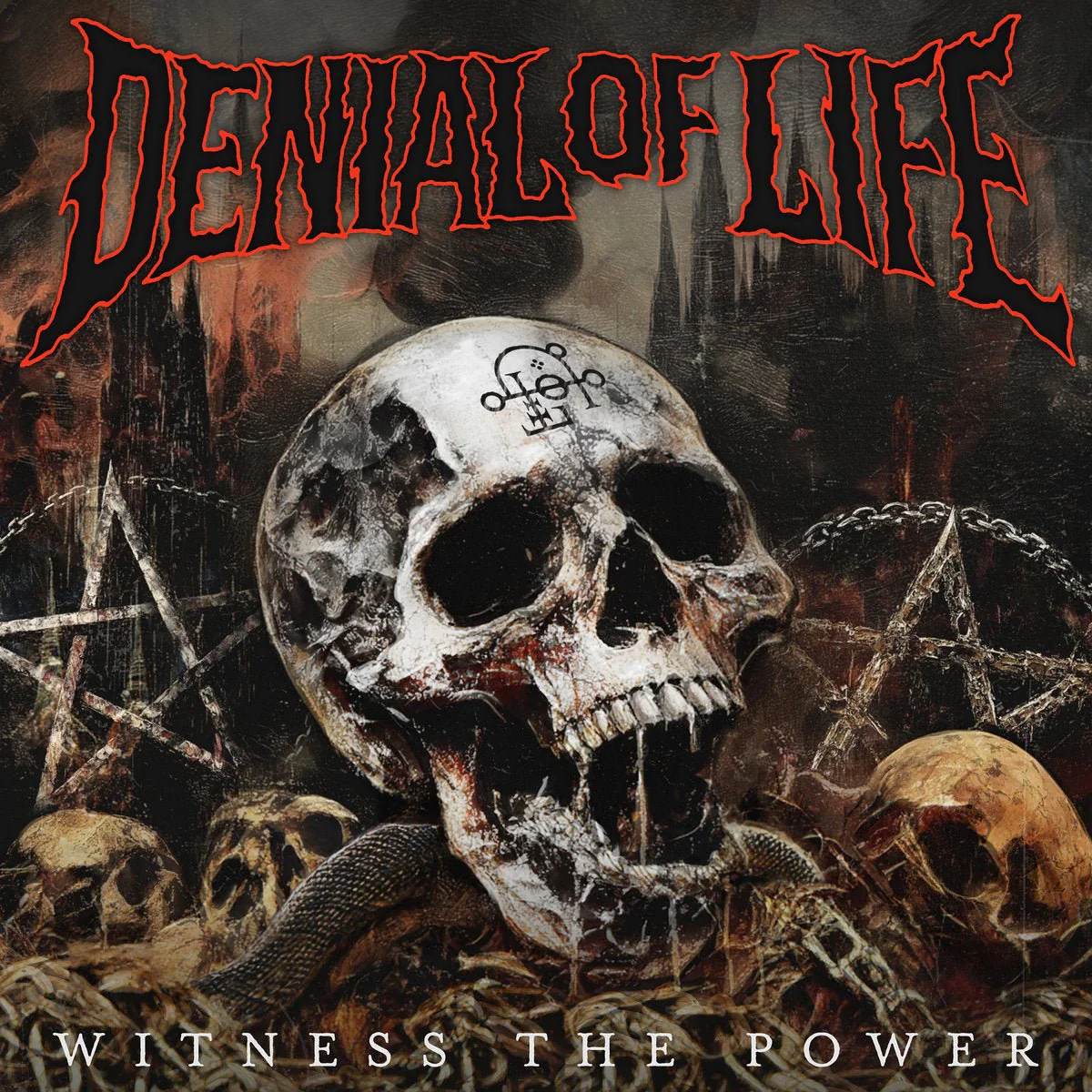 DENIAL OF LIFE "Witness The Power" LP