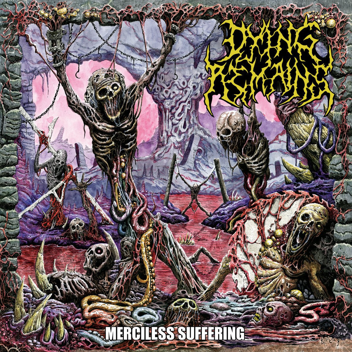 DYING REMAINS "Merciless Suffering" LP