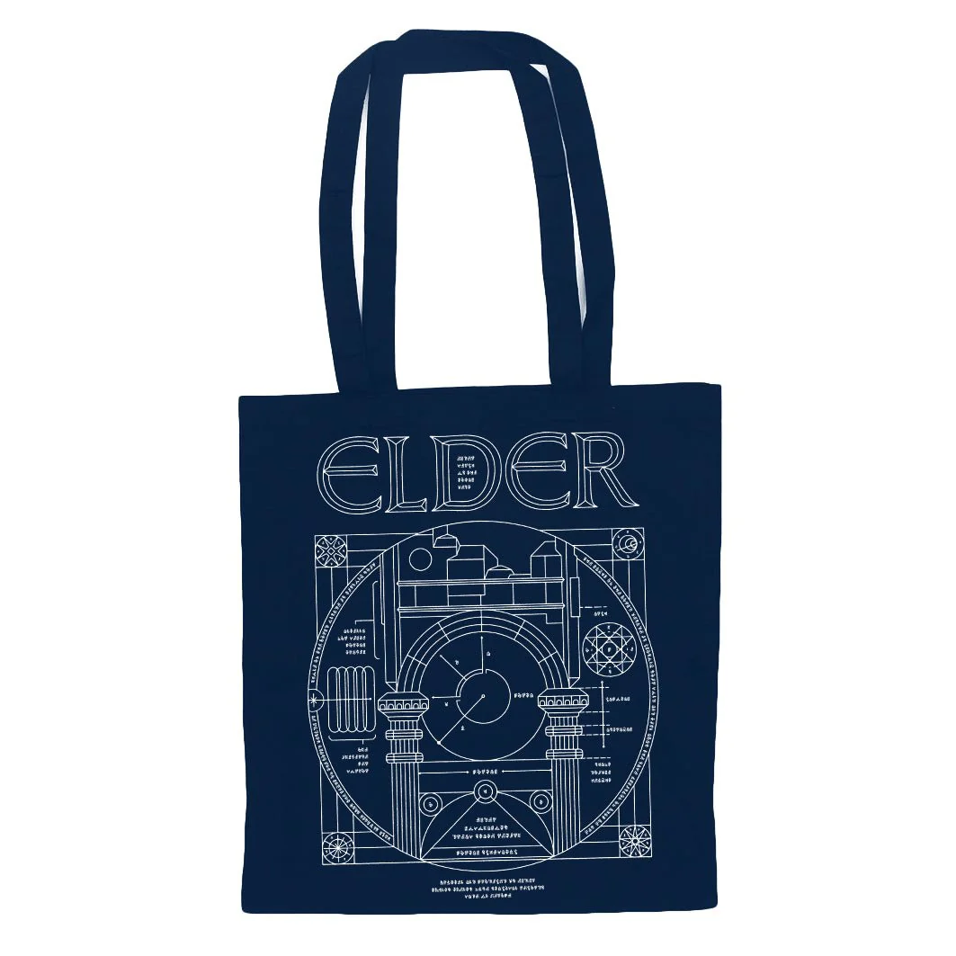 ELDER "Liminality - French Navy" Tote Bag