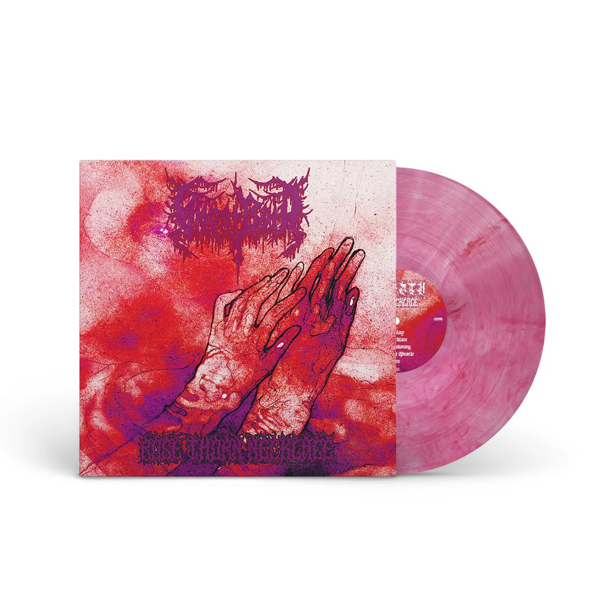 GHOST BATH "Rose Thorn Necklace" LP + T-Shirt Bundle - Image 2