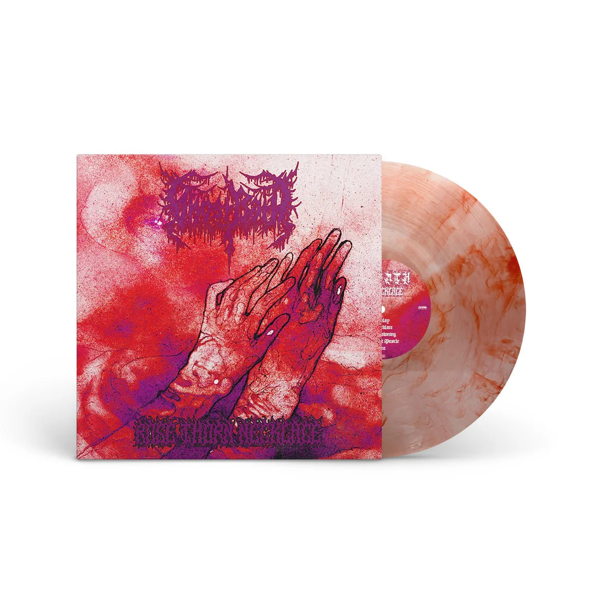 GHOST BATH "Rose Thorn Necklace" LP + T-Shirt Bundle - Image 3
