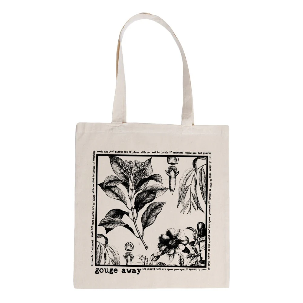 GOUGE AWAY "Wildflowers" Tote Bag