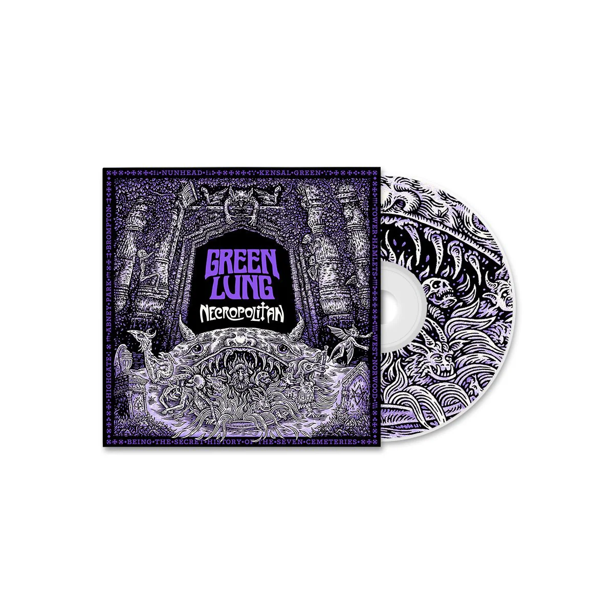GREEN LUNG "Necropolitan" CD - Image 2