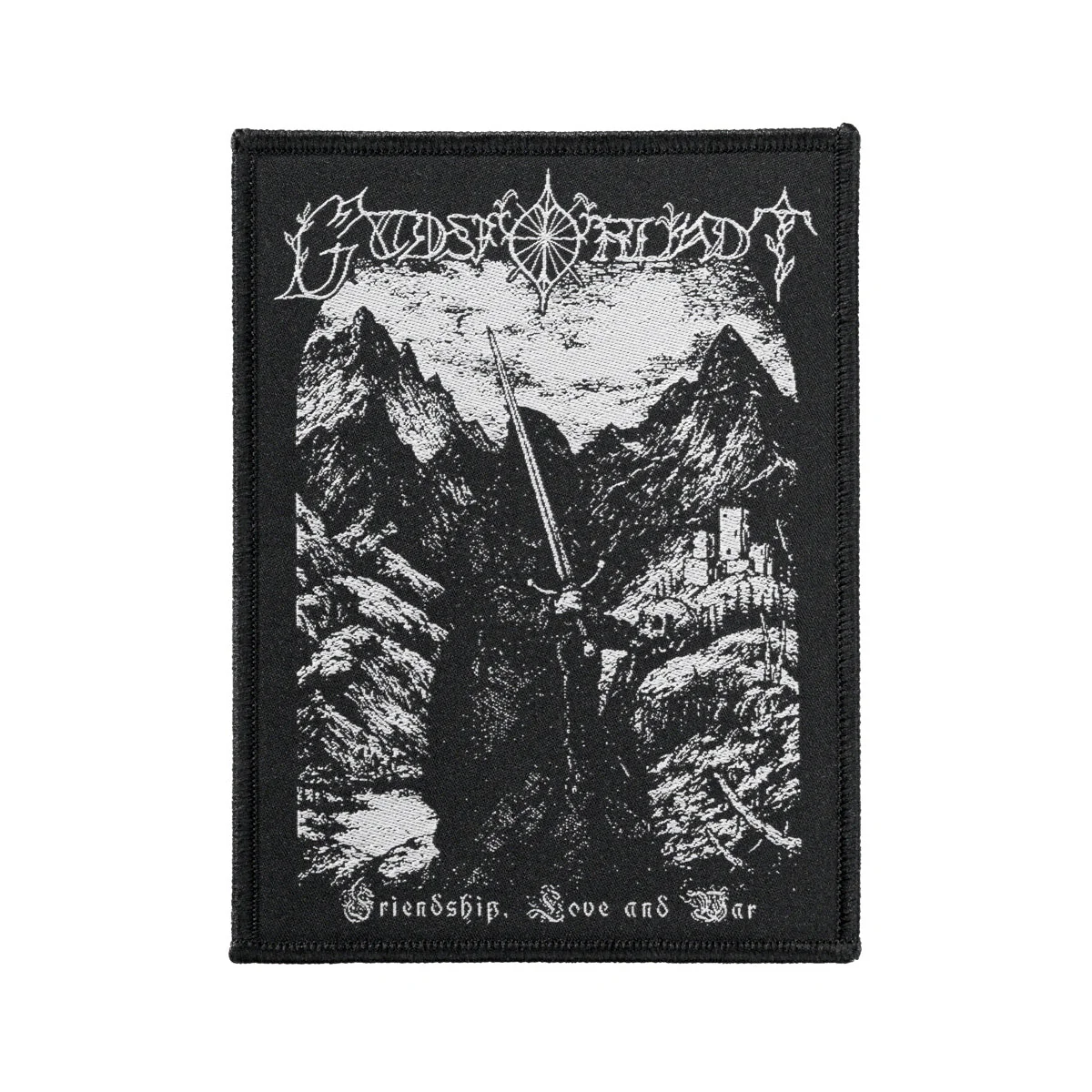 GUDSFORLADT "Friendship, Love And War" Patch