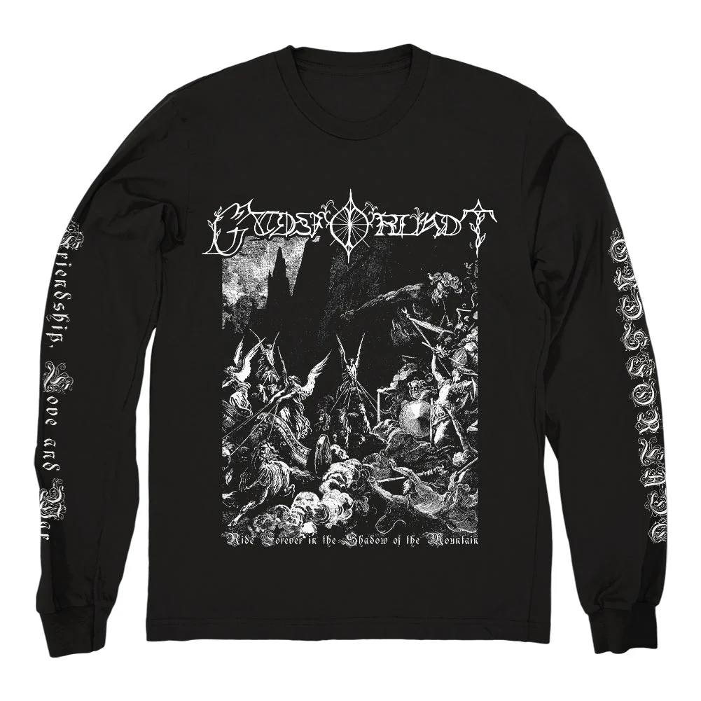 GUDSFORLADT "Ride Forever In The Shadow Of The Mountain" Longsleeve