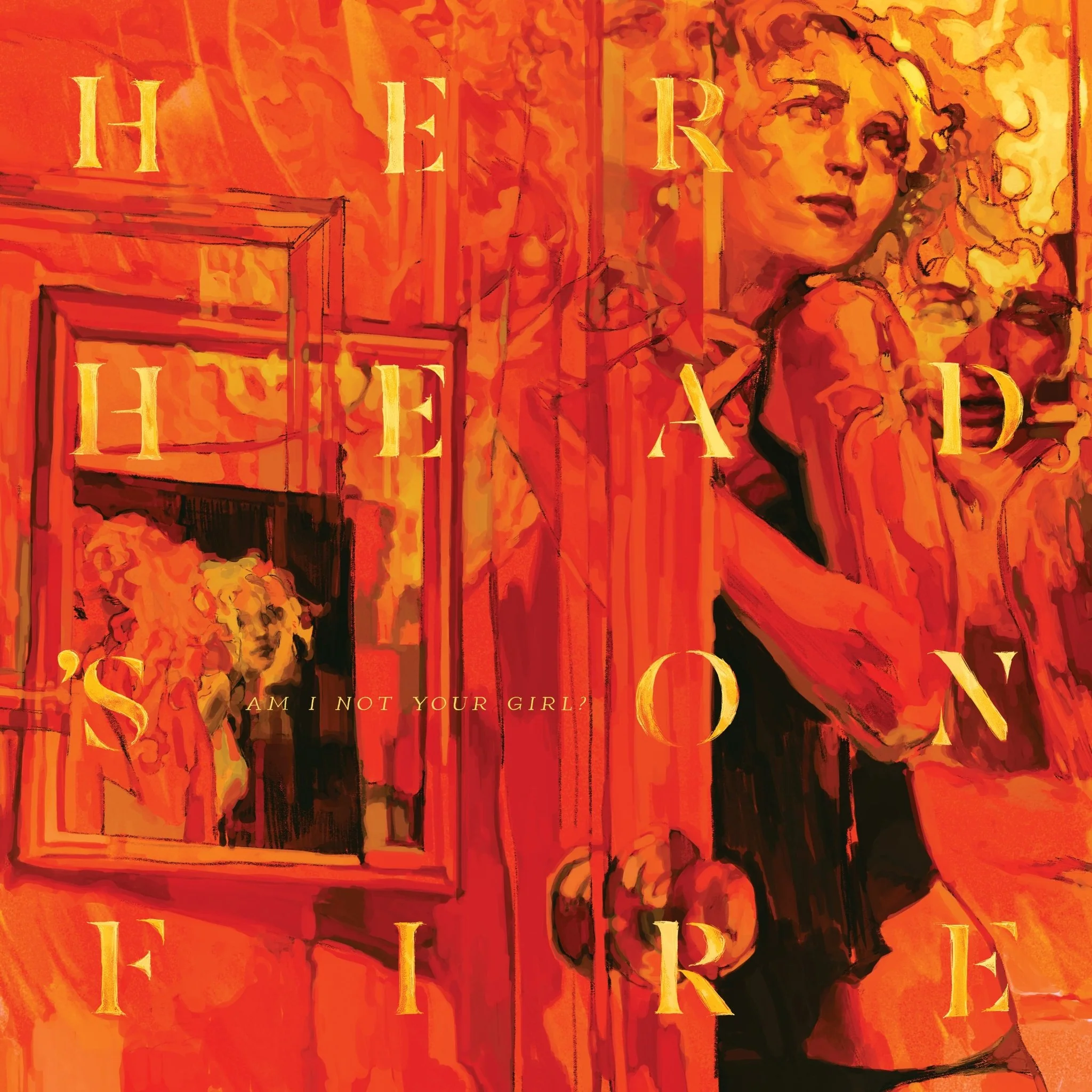 HER HEAD'S ON FIRE "Am I Not Your Girl?" LP