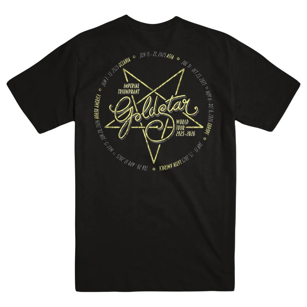 IMPERIAL TRIUMPHANT "Goldstar Pentagram" T-Shirt - Image 2