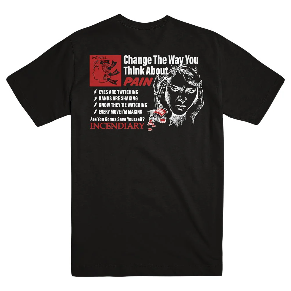 INCENDIARY "Pain" T-Shirt - Image 2