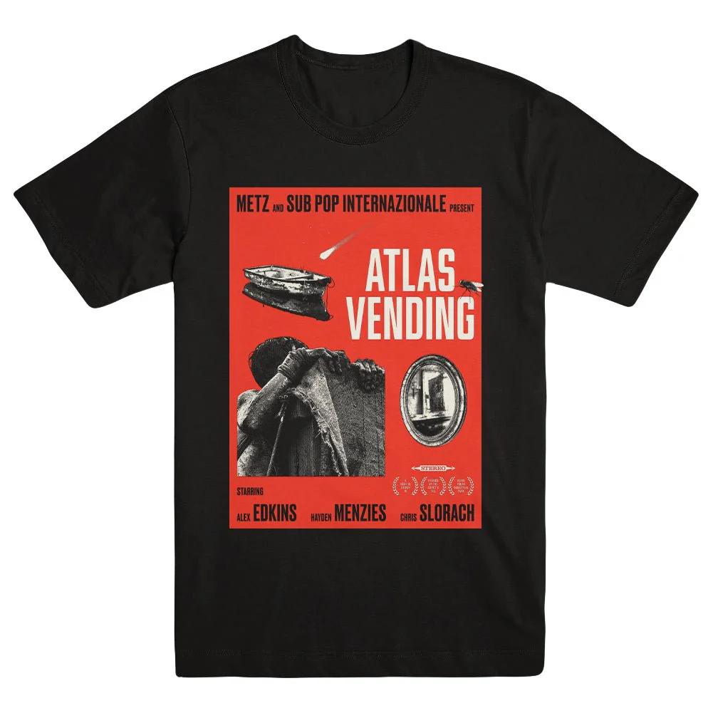 METZ "Doublenaut - Black" T-Shirt