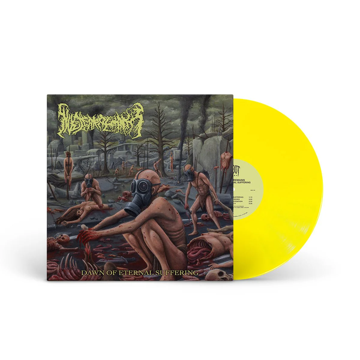 NUCLEAR REMAINS "Dawn of Eternal Suffering" LP - Image 2
