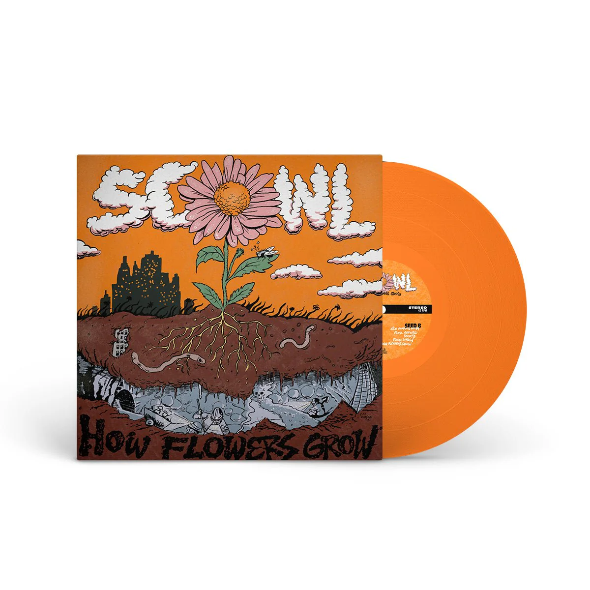 SCOWL "How Flowers Grow" LP - Image 2