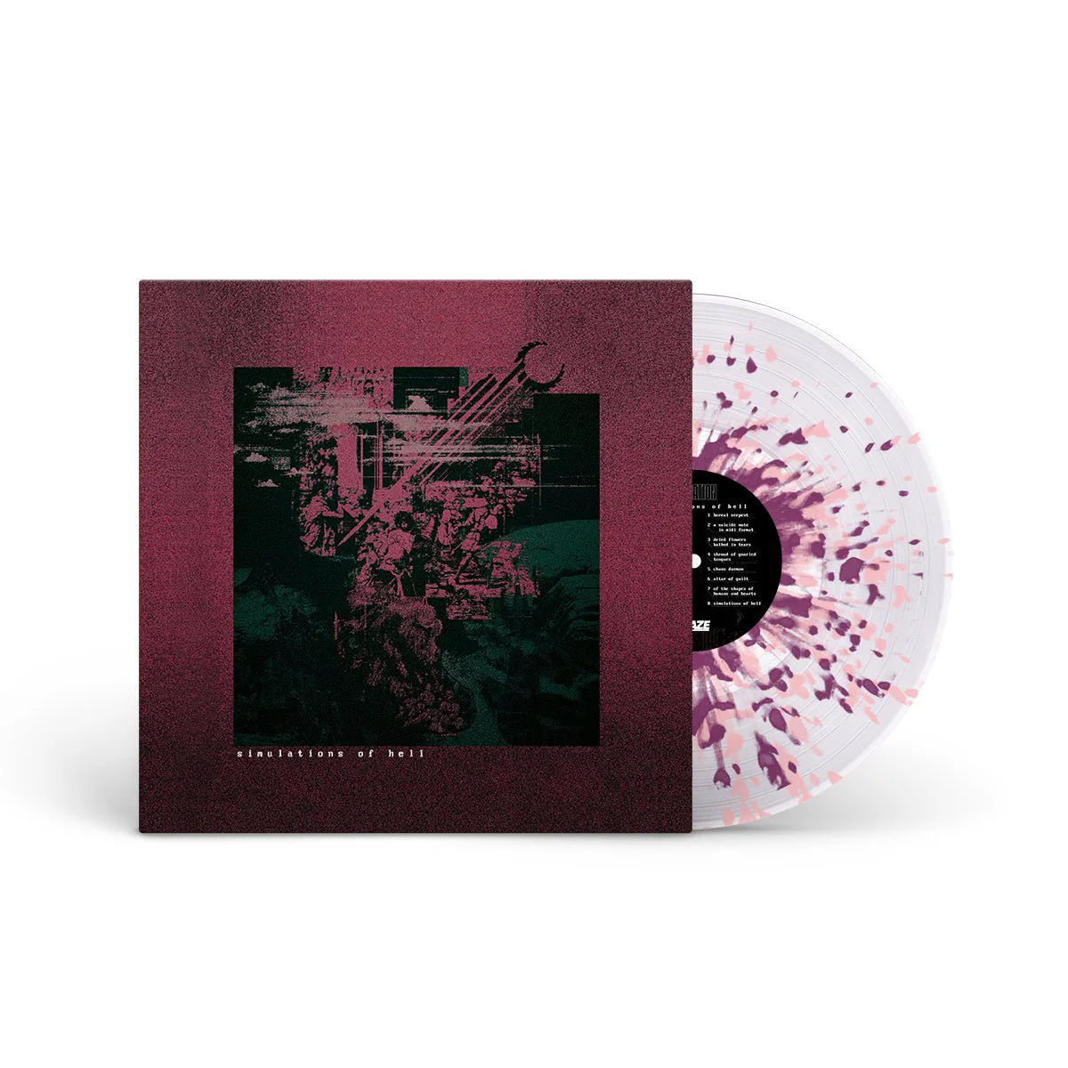 SERRATION "Simulations Of Hell" LP - Image 2