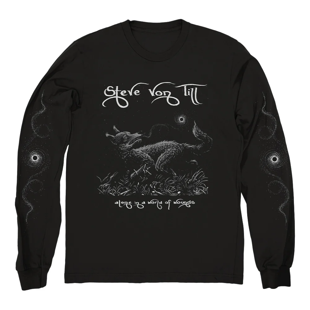 STEVE VON TILL "Alone In A World Of Wounds" Longsleeve