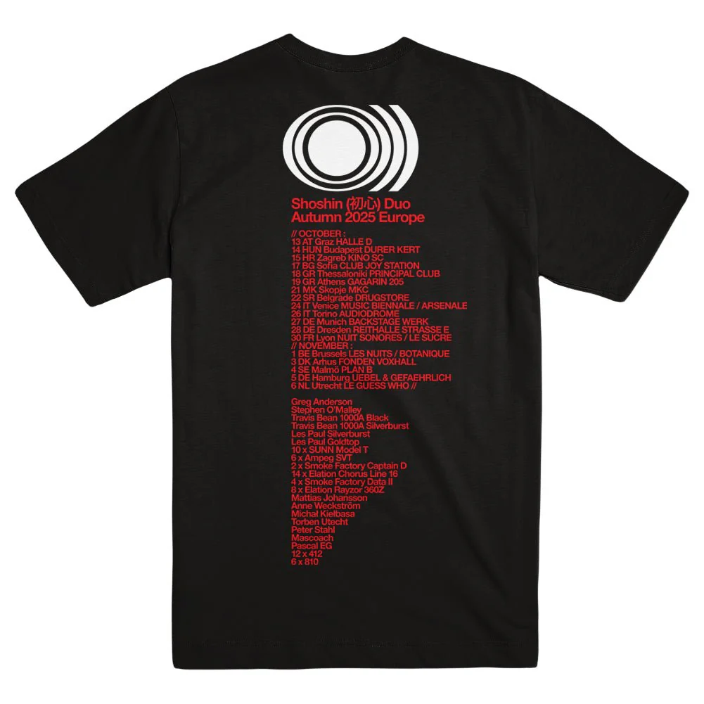 SUNN O))) "Autumn Tour 2025 - Black" T-Shirt - Image 2