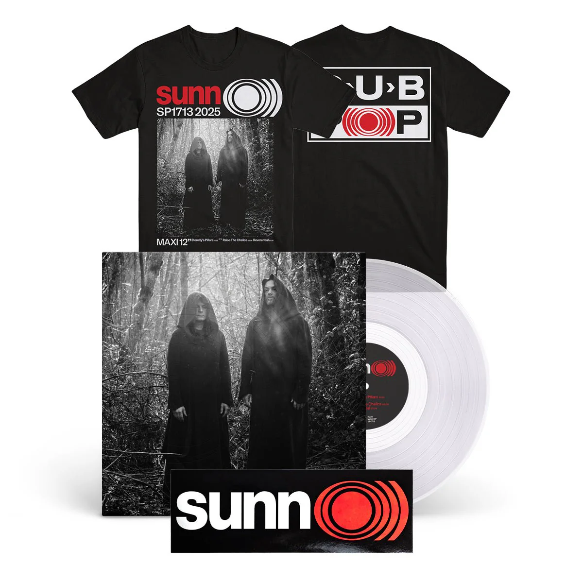 SUNN O))) "Eternity's Pillars" 12" + T-Shirt Bundle