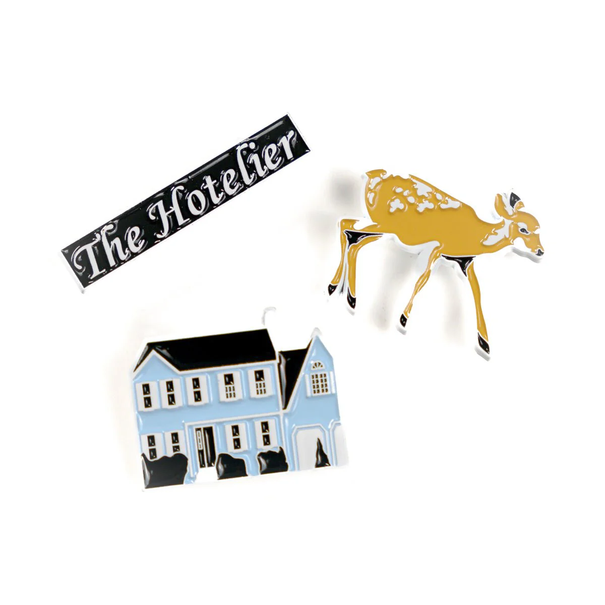 THE HOTELIER "Home" Enamel Pin Set