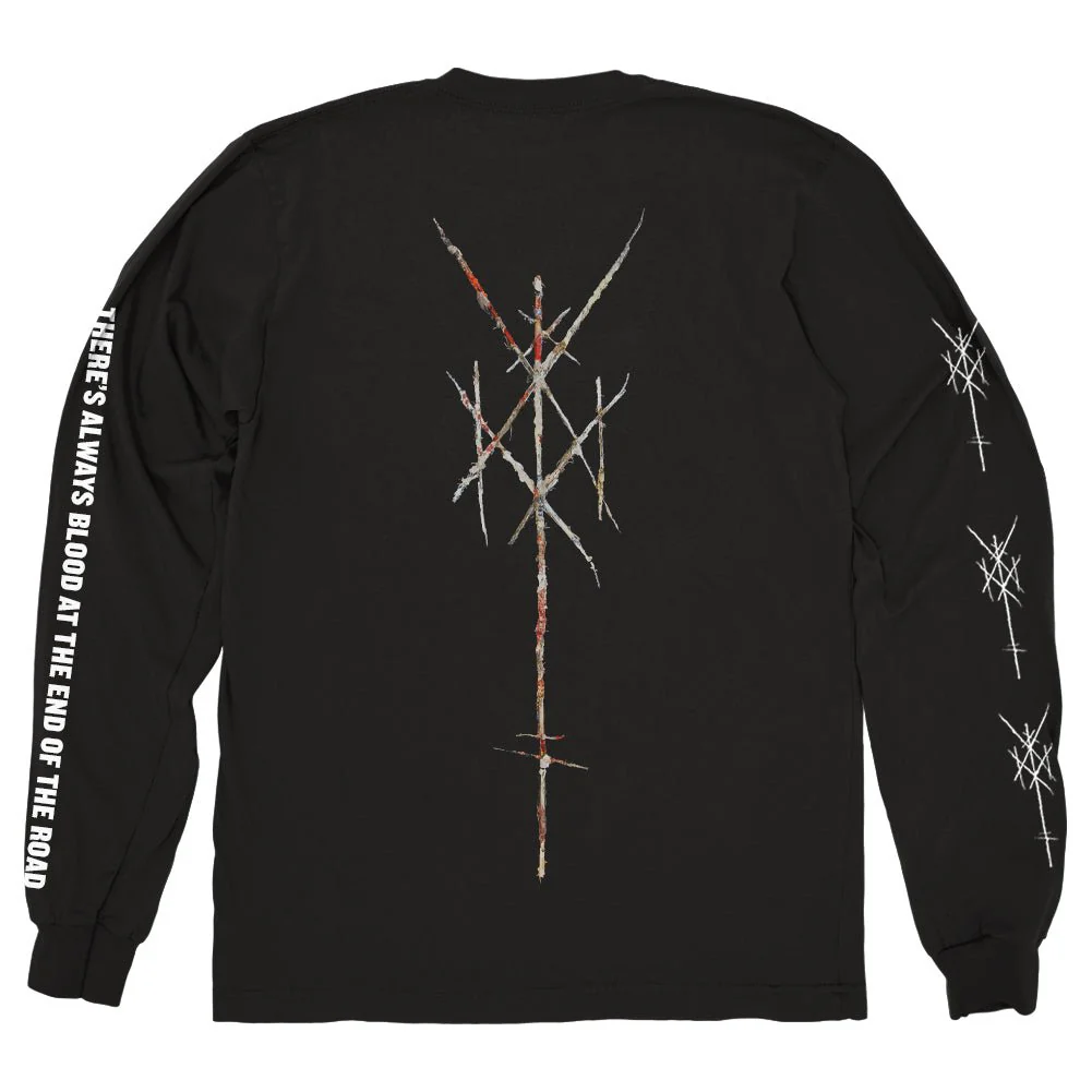 WIEGEDOOD "There's Always Blood At The End Of The Road" Longsleeve - Image 2